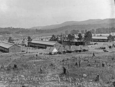 Camp McClellan in September 1917