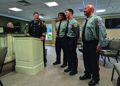 Volunteers Become Full-Fledge Firefighters