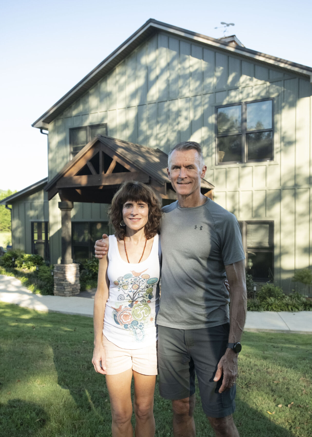 Rustic meets artistic in Darin and Tracy Sims’ barndominium Home