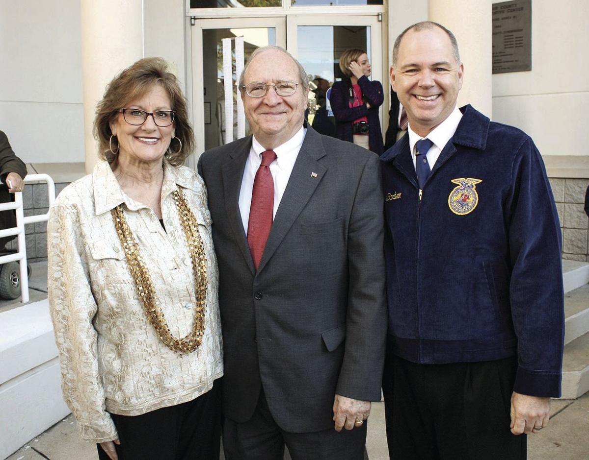Sate Ag. Commissioner John McMillan speaks at St. Clair County Mayor’s