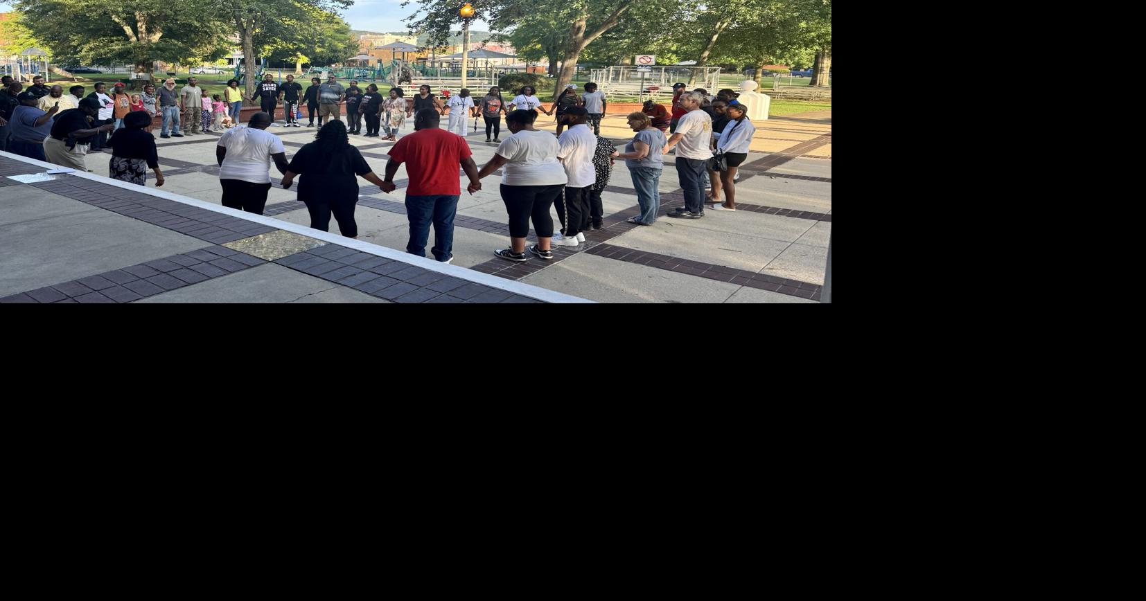 Community Gathers in Prayer at Zinn Park During Night of Faith