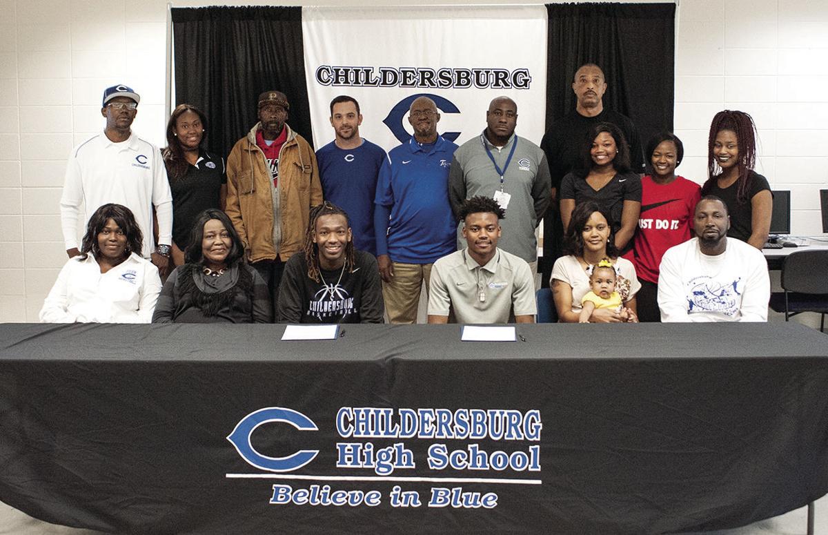 Childersburg's Syheem Young, KC Calhoun sign to play basketball at