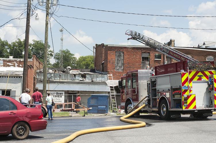 BREAKING Fire destroys Talladega restaurant Tina’s Home Cooking The