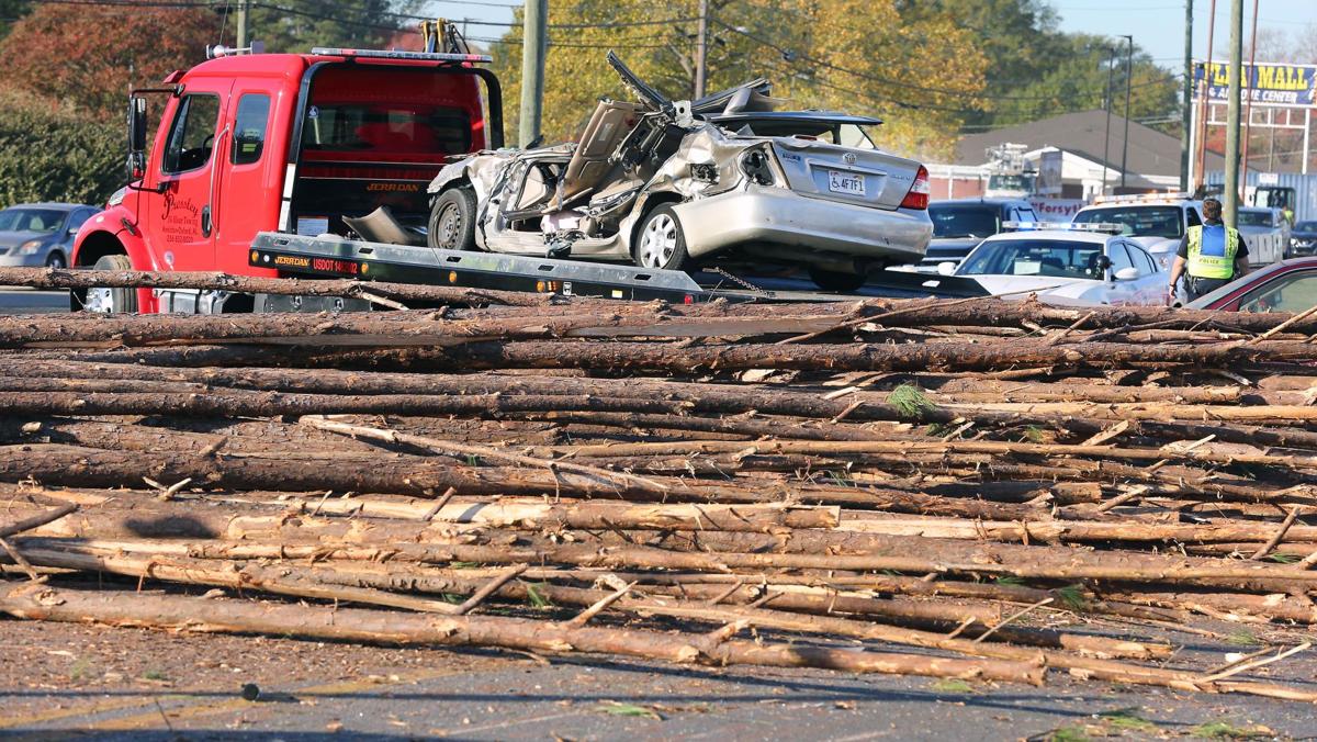 Log Truck Wreck