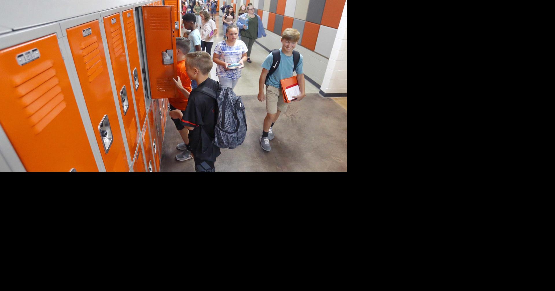 First Day of School at Alexandria Middle School Slideshows