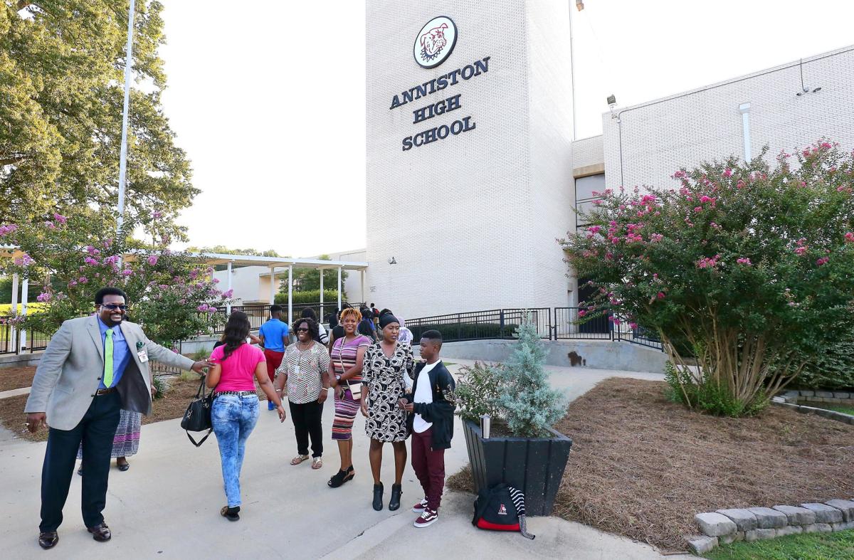 Anniston High's First Day of School News
