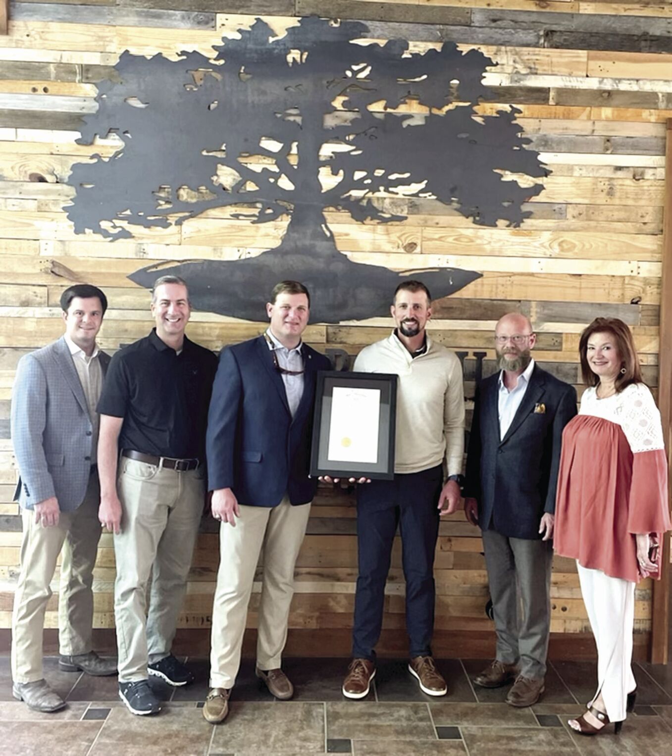 Alabama Legislature members present donation to Big Oak Ranch