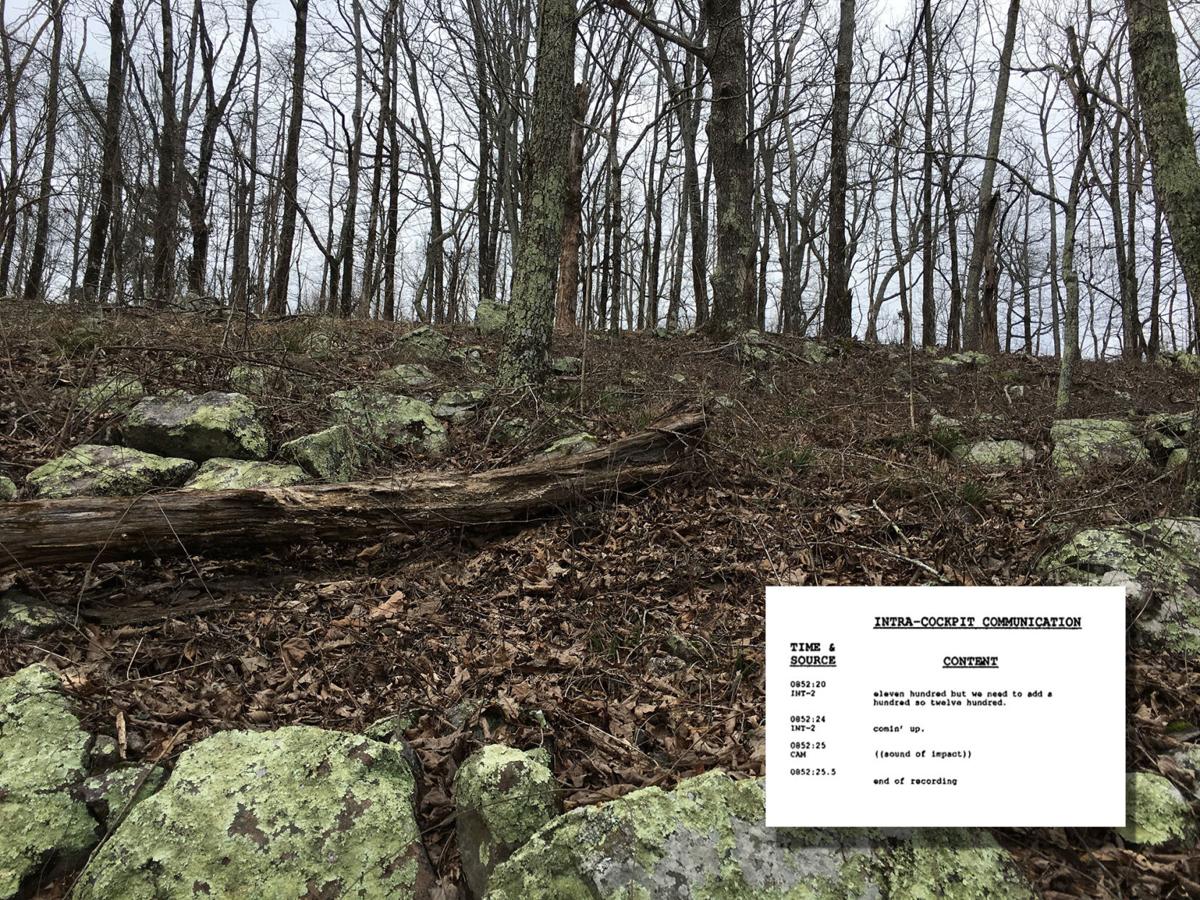 Flight 861 crash site