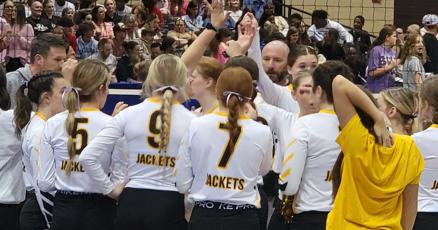 STATE BID Glencoe clinches a trip to Birmingham to play for volleyball state title STATE BID Glencoe clinches a trip to Birmingham to play for volleyball state title