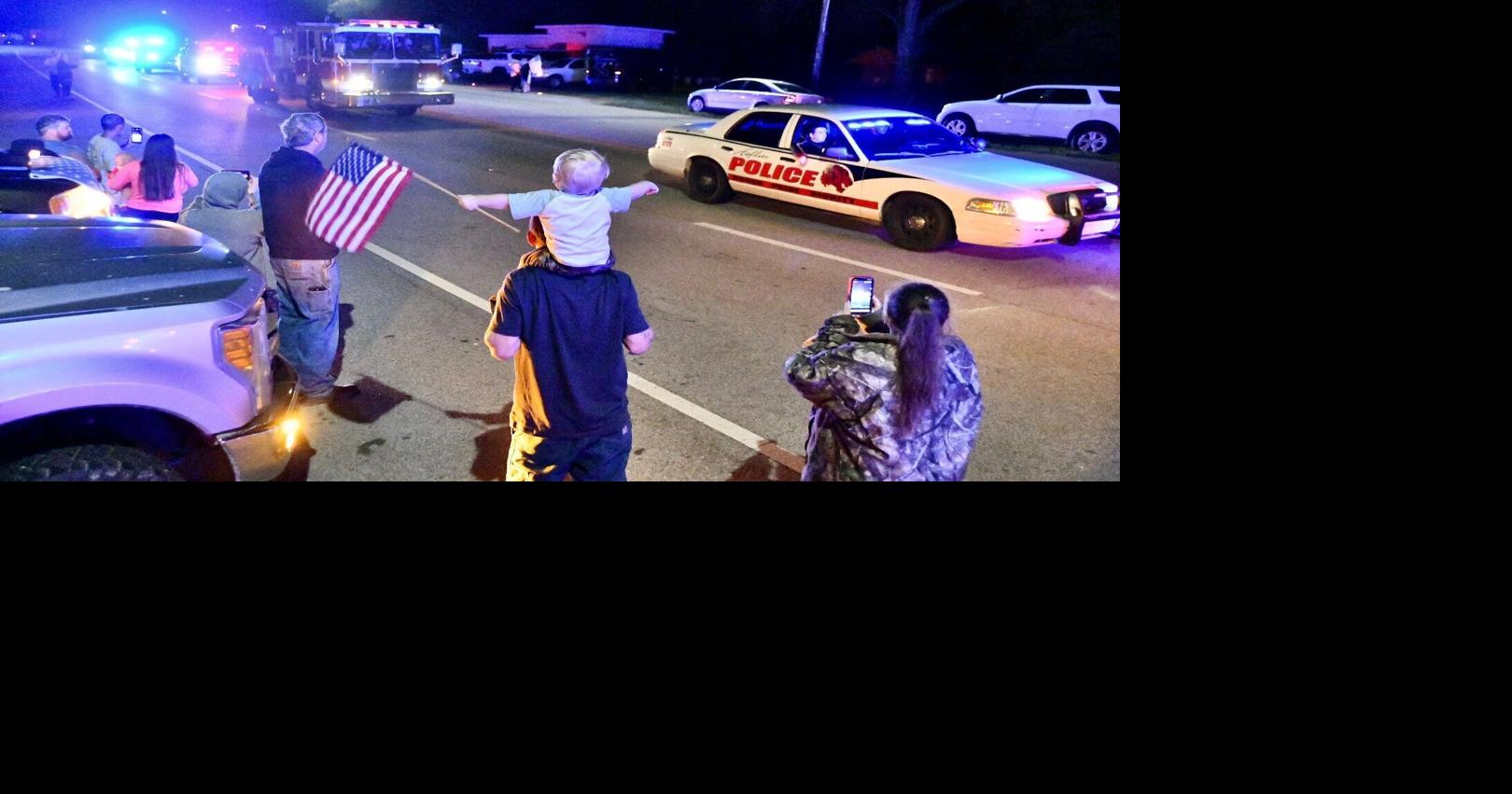 Photo gallery Memorial procession for Ranburne Police Chief Steve