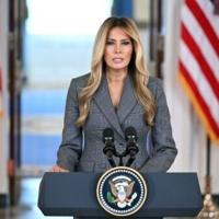 Melania Trump blasts 'lies' linking her to Epstein