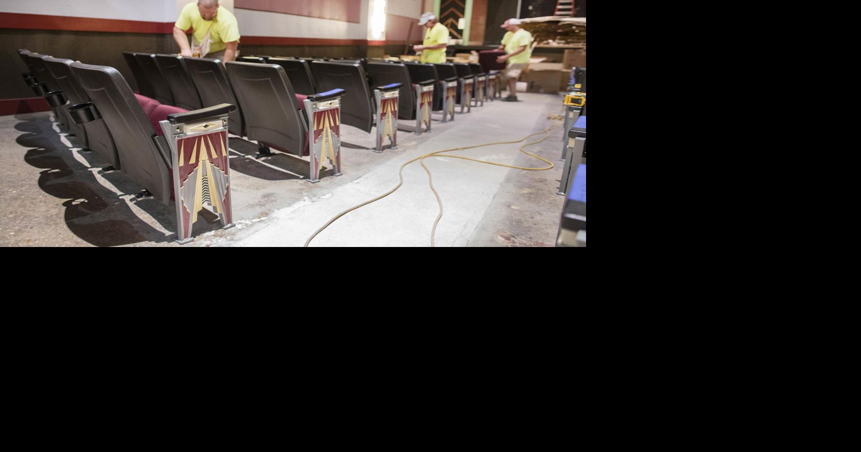 INSTALL COMPLETE: New seats at Talladega’s Historic Ritz Theatre in ...