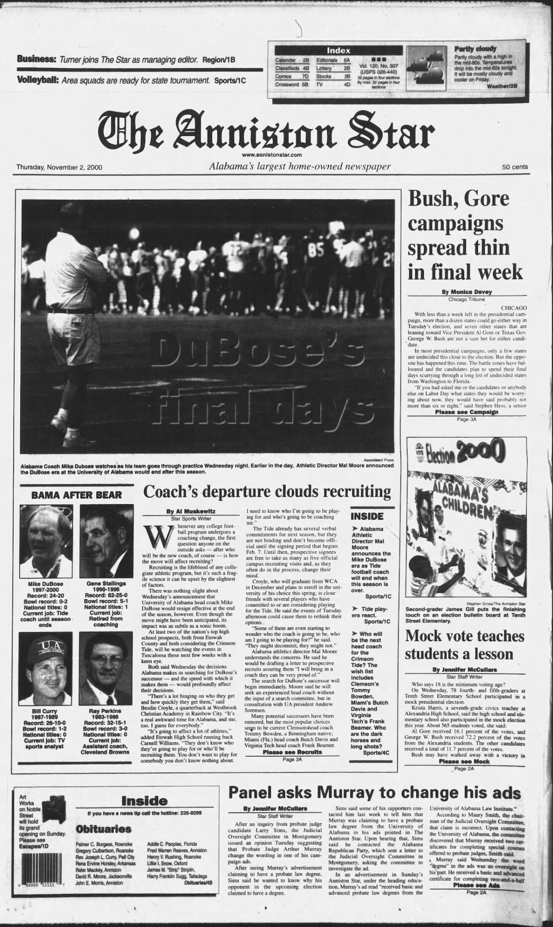 Look Back … to soggy victories for Wellborn and Alexandria, 1996 | News ...