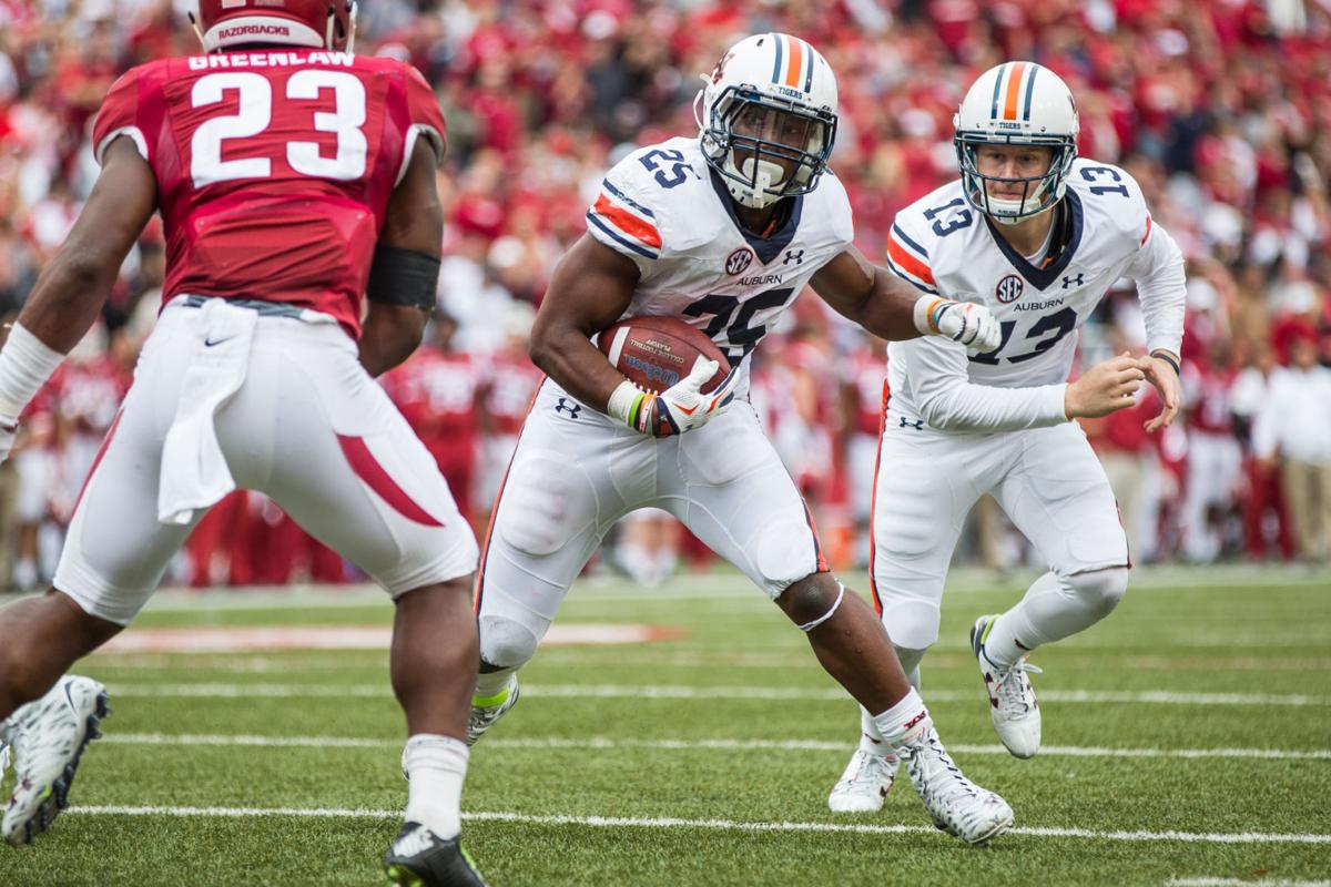 College Football Auburn at Arkansas Slideshows