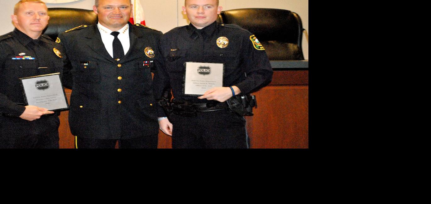 Pell City police officers honored during special ceremony Tuesday (with