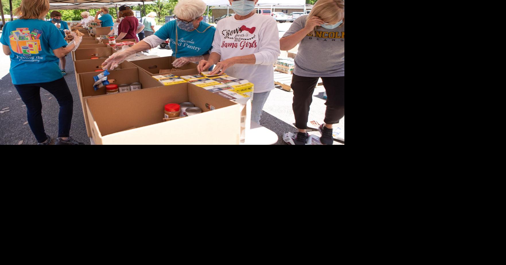 Lincoln Food Pantry teams with Community Food Bank of Central Alabama