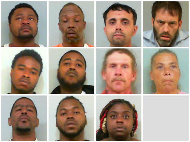 Talladega Co. Drug, Violent Crime Task force makes 11 drug arrests