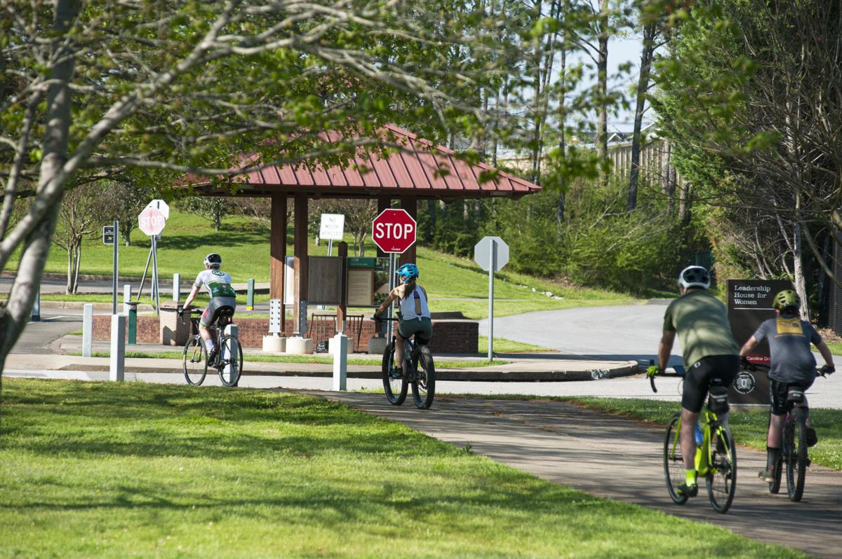 Family cycling Ladiga through JSU campus 1 tw.jpg
