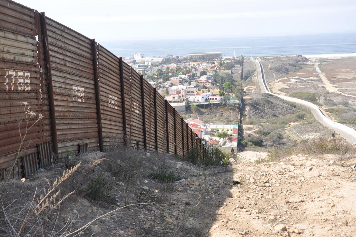 Let's look at the Mexican border wall that's already been ...