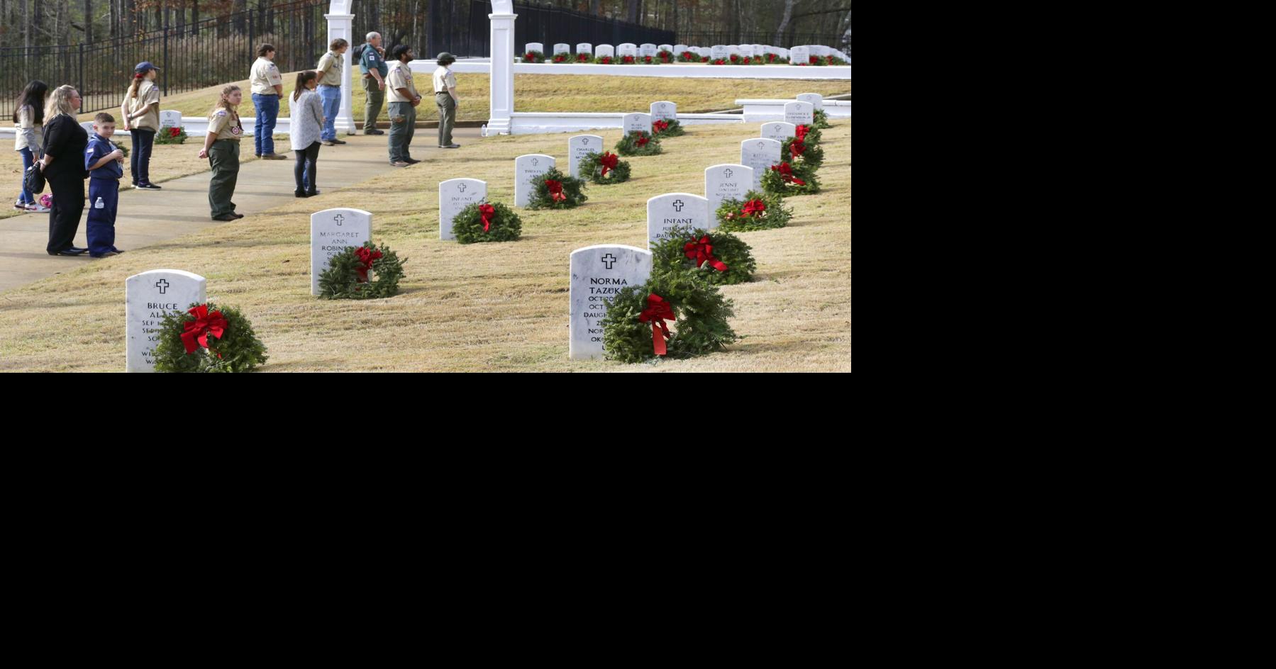 Wreathlaying has multiple meanings Anniston