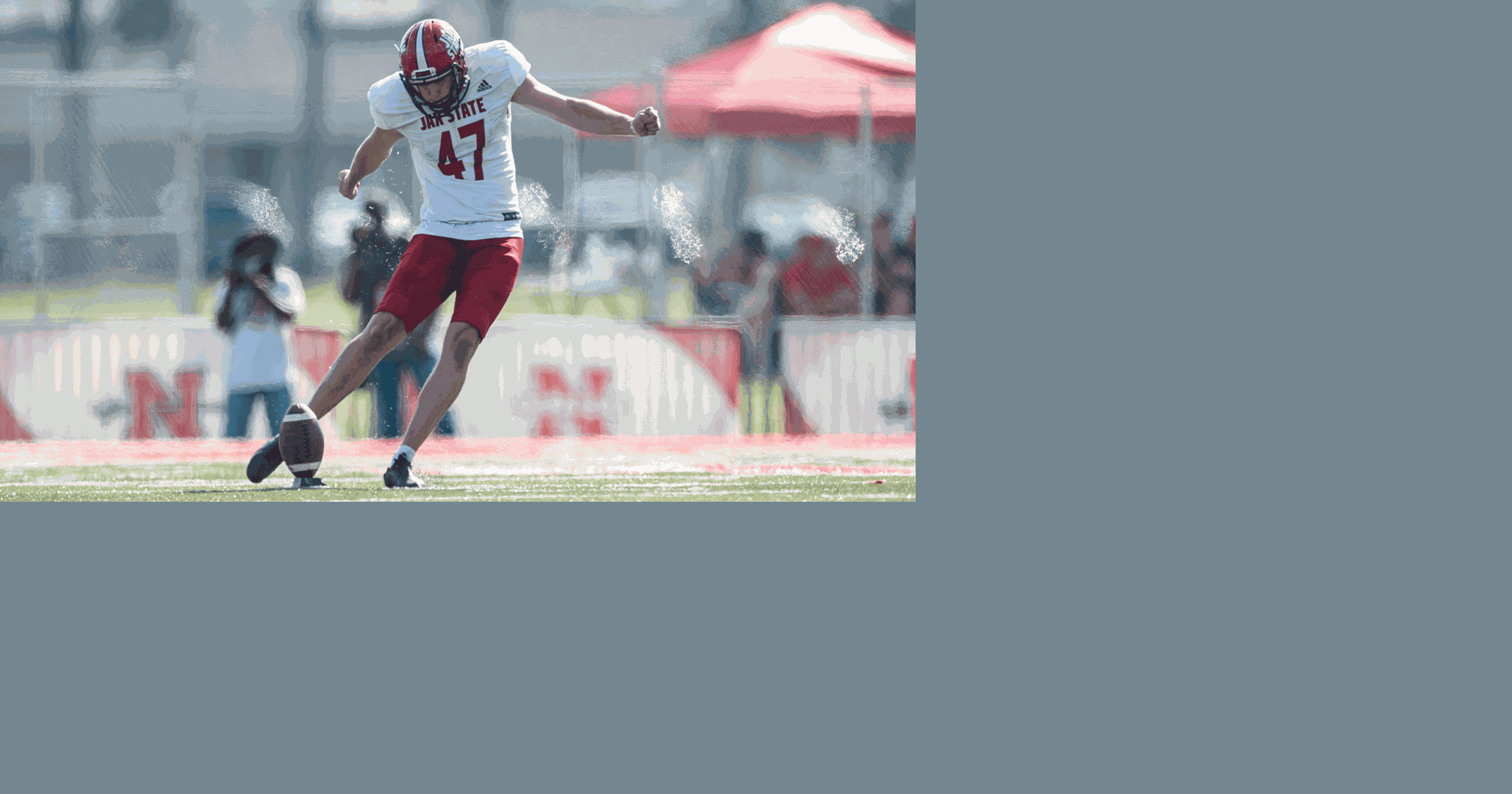 JSU football Kicker Alen Karajic enters transfer portal as grad