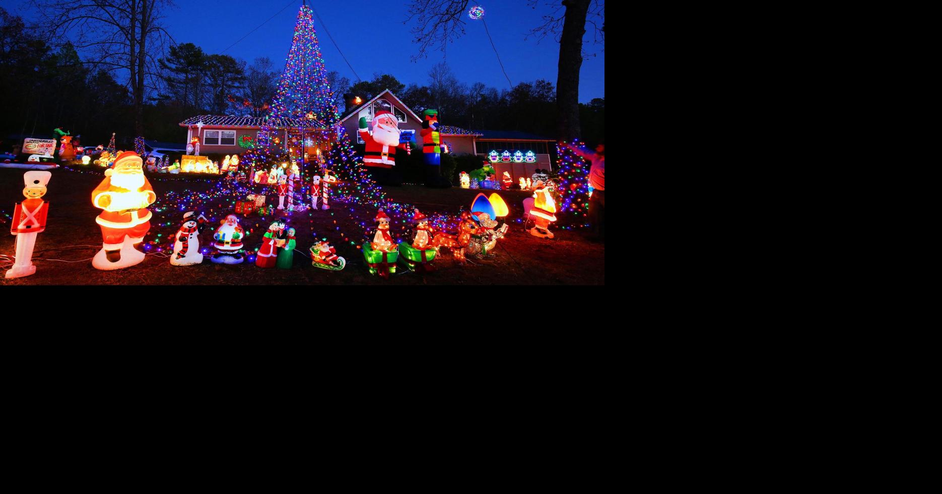 LET THERE BE LIGHTS! Every year, a Calhoun County couple transforms
