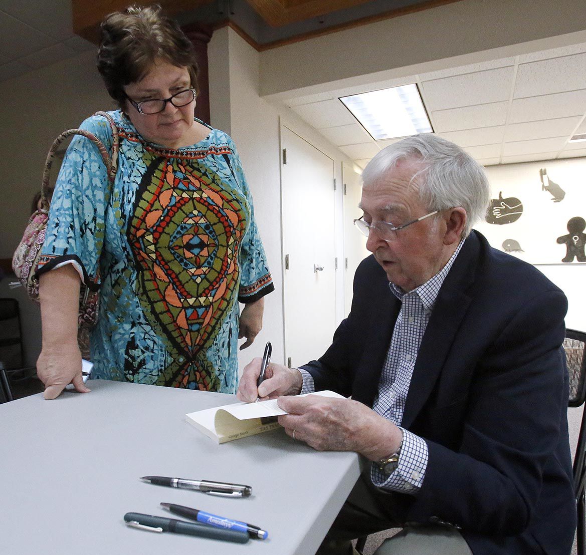 George Smith book signing