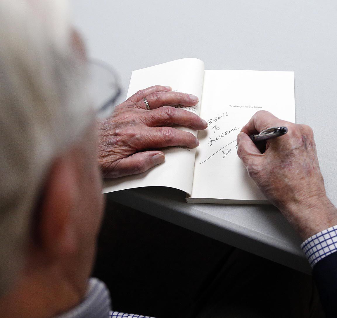 George Smith book signing