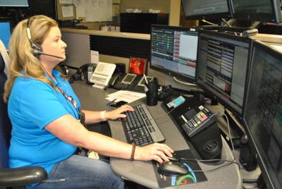 dispatcher week clair county st emergency dispatchers national annistonstar daily robbie shown central above young