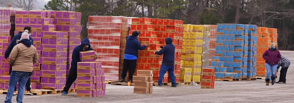 Girl Scout cookie drop