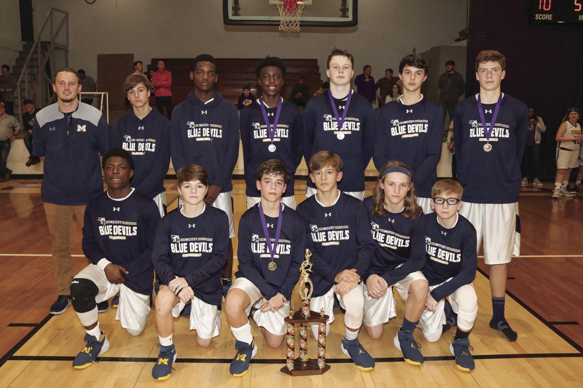 Moody 8th grade boys win Jr. High County Tournament The St. Clair