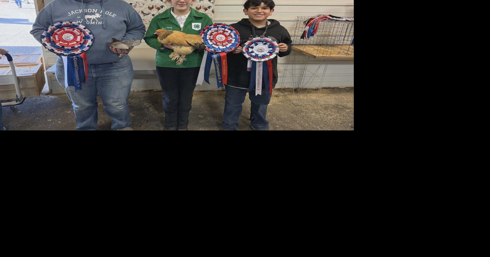 Hundreds of chickens, dozens of exhibitors fill Calhoun County poultry ...