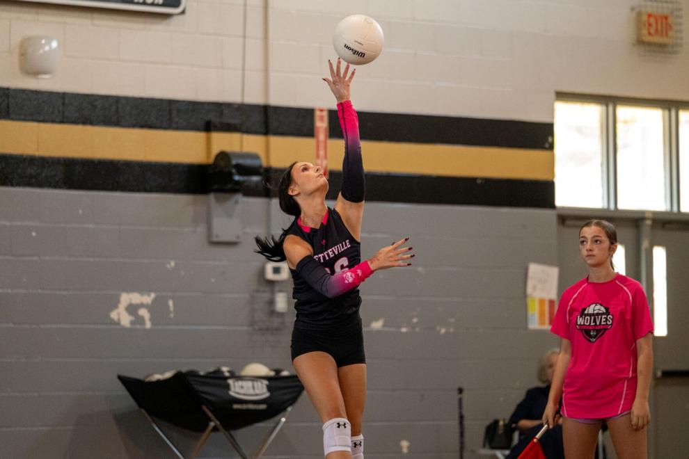 Fayetteville volleyball outplays ASD behind Kelley’s 12 aces