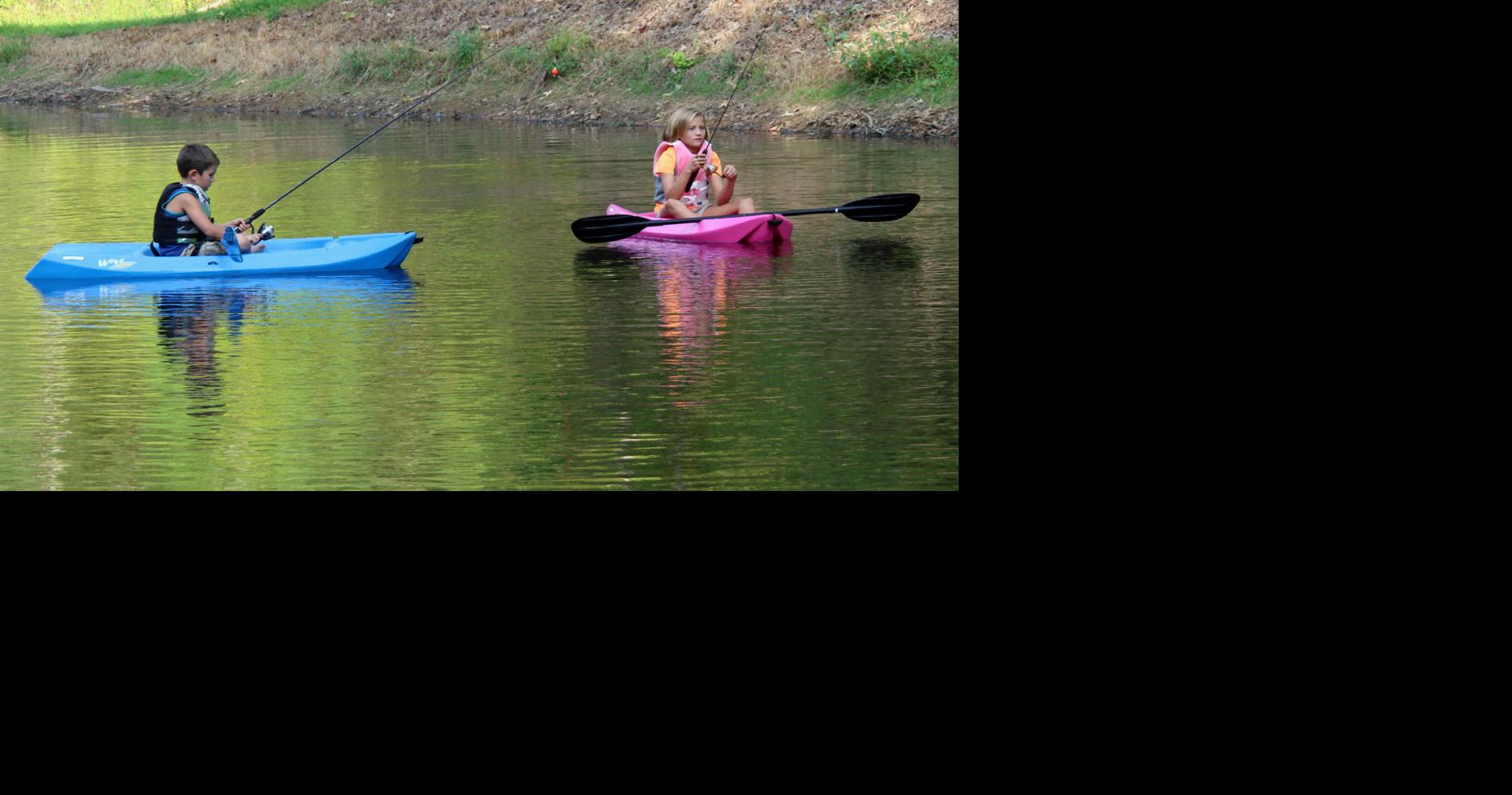 Outdoors Kayaks, kids and fishing equal fun Outdoors