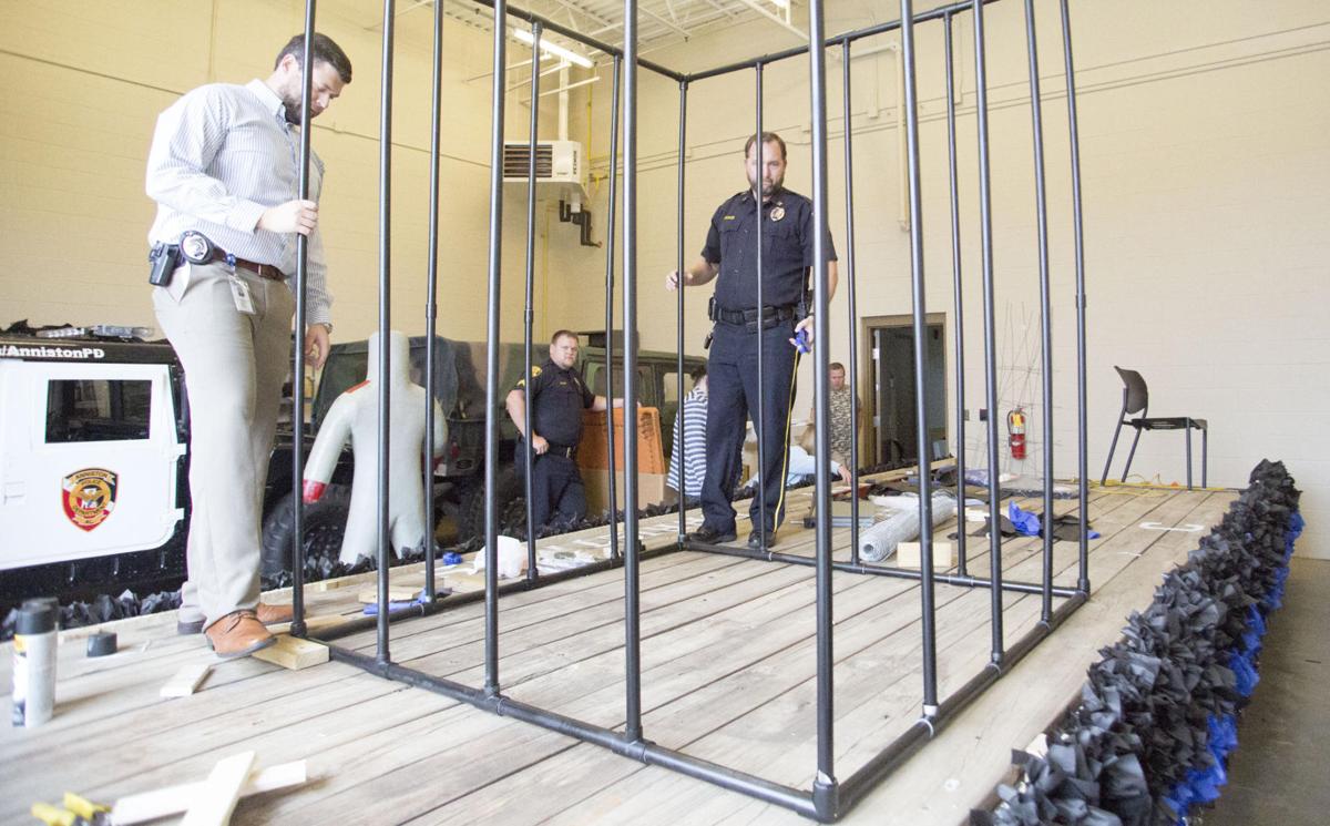 anniston police to roll first christmas parade float christmas alabama theater