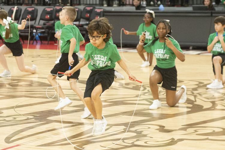 Photos Leeds Jump Rope Team performs at JSU Basketball game The St