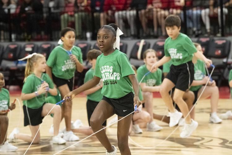 Photos Leeds Jump Rope Team performs at JSU Basketball game The St