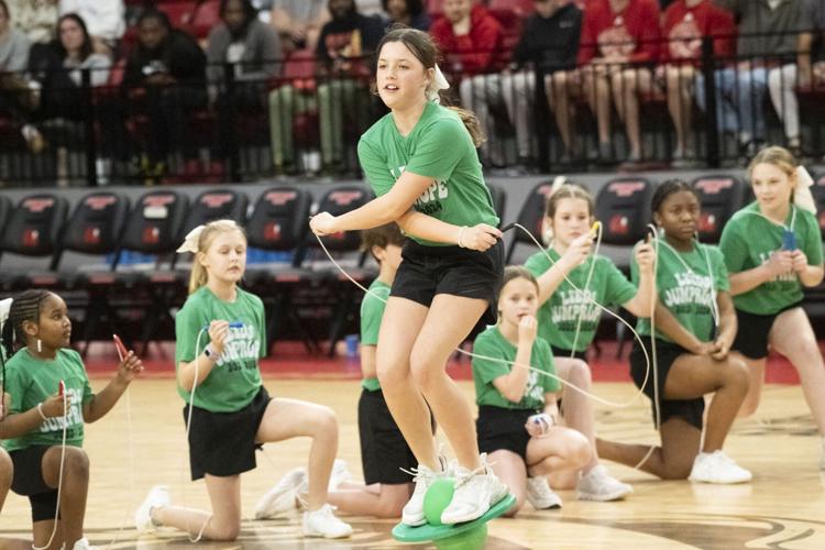 Photos Leeds Jump Rope Team performs at JSU Basketball game The St