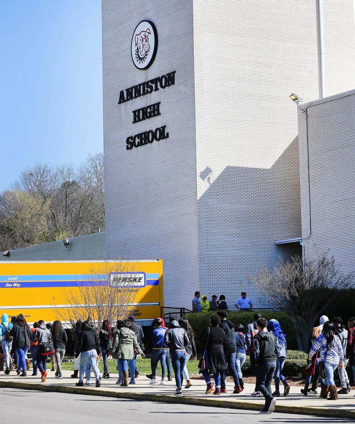 Anniston High School Walkout News