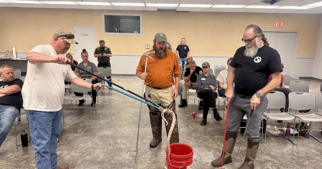 Venomous snake seminar helps first responders stay safe