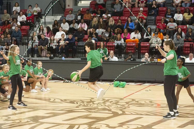 Photos Leeds Jump Rope Team performs at JSU Basketball game The St