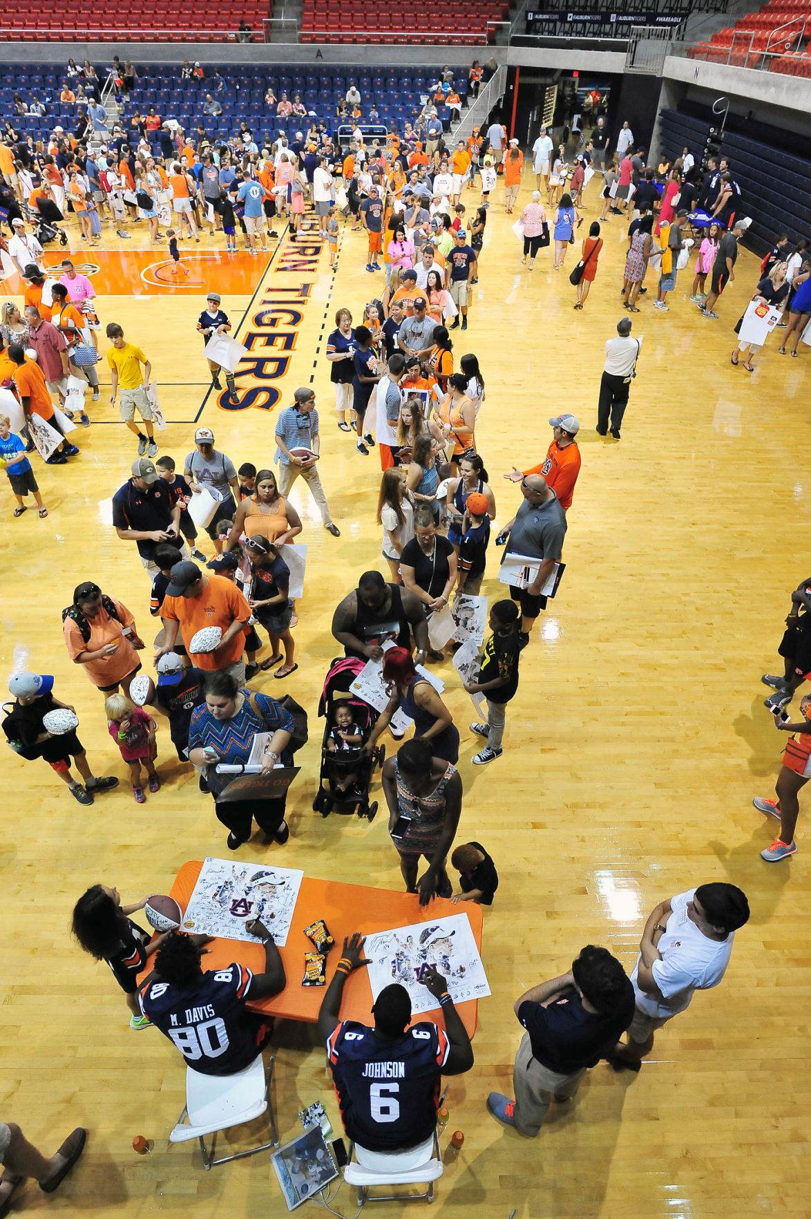 Auburn Fan Day Slideshows