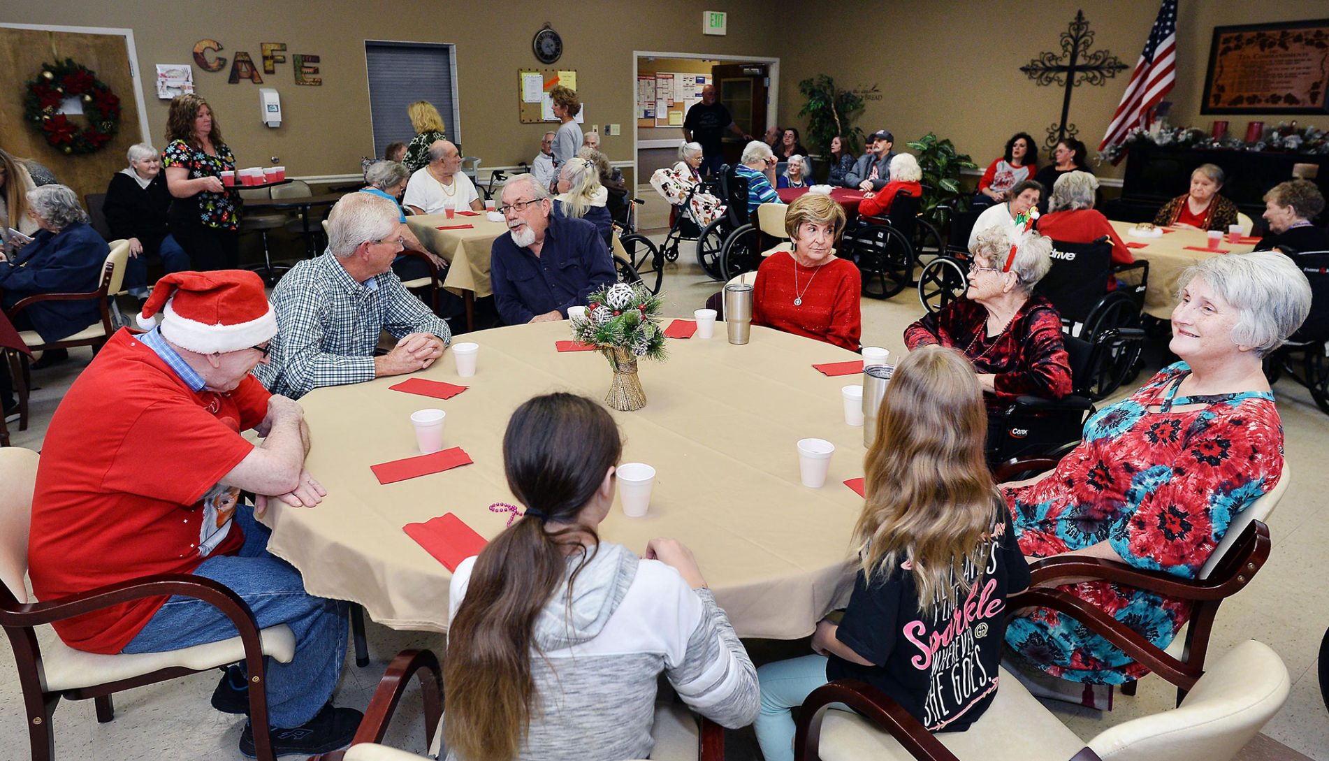 Nursing Home Residents Enjoy Christmas Party Cleburne County Nursing Home Residents Enjoy Christmas Party Cleburne County