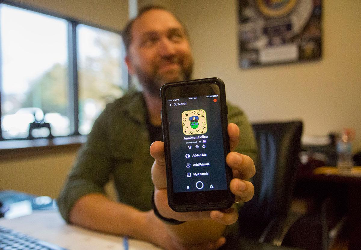 Anniston police start Snapchat, Instagram accounts to show human side