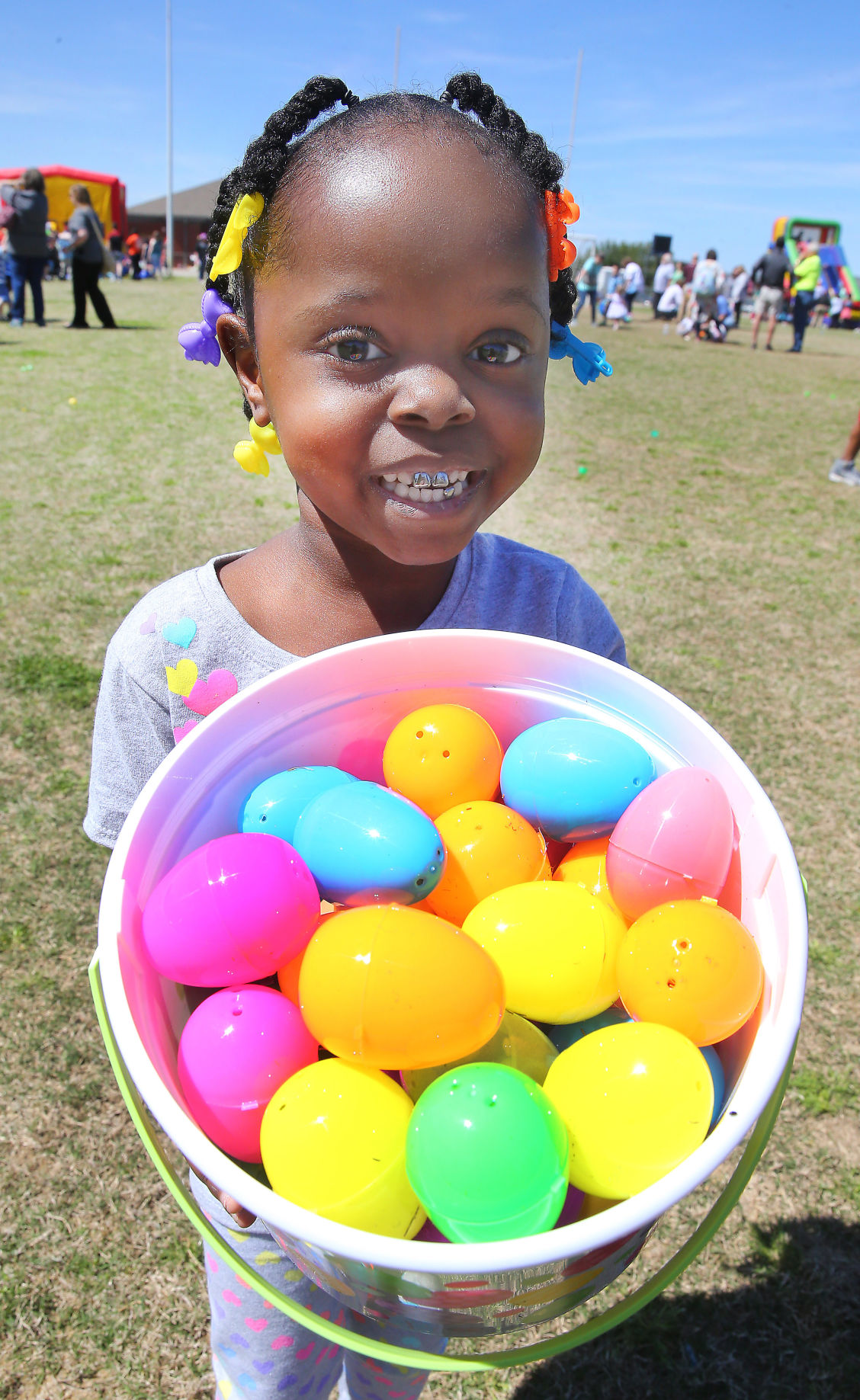 Jacksonville Easter egg hunt brings normalcy to stormdamaged community