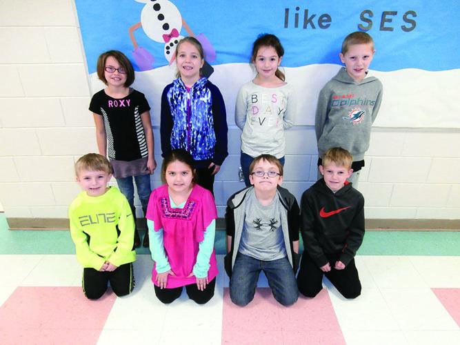 Springville Elementary School Students of the Month School Days