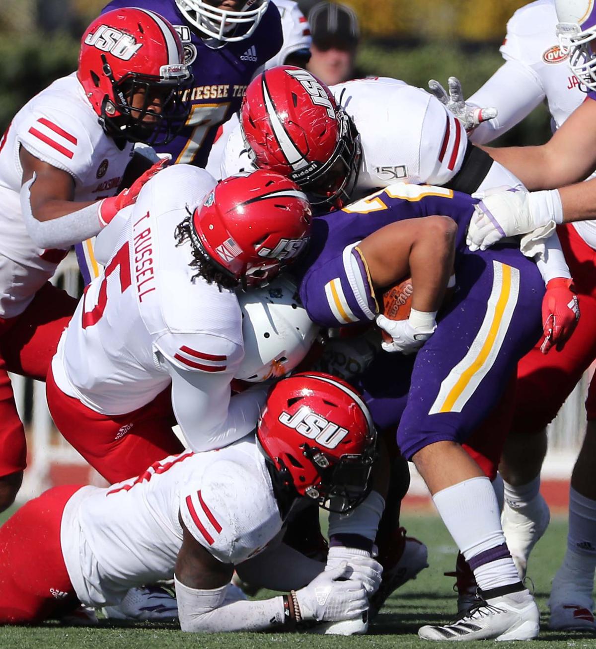 Photos JSU vs Tennessee Tech, OVC Football Game Slideshows