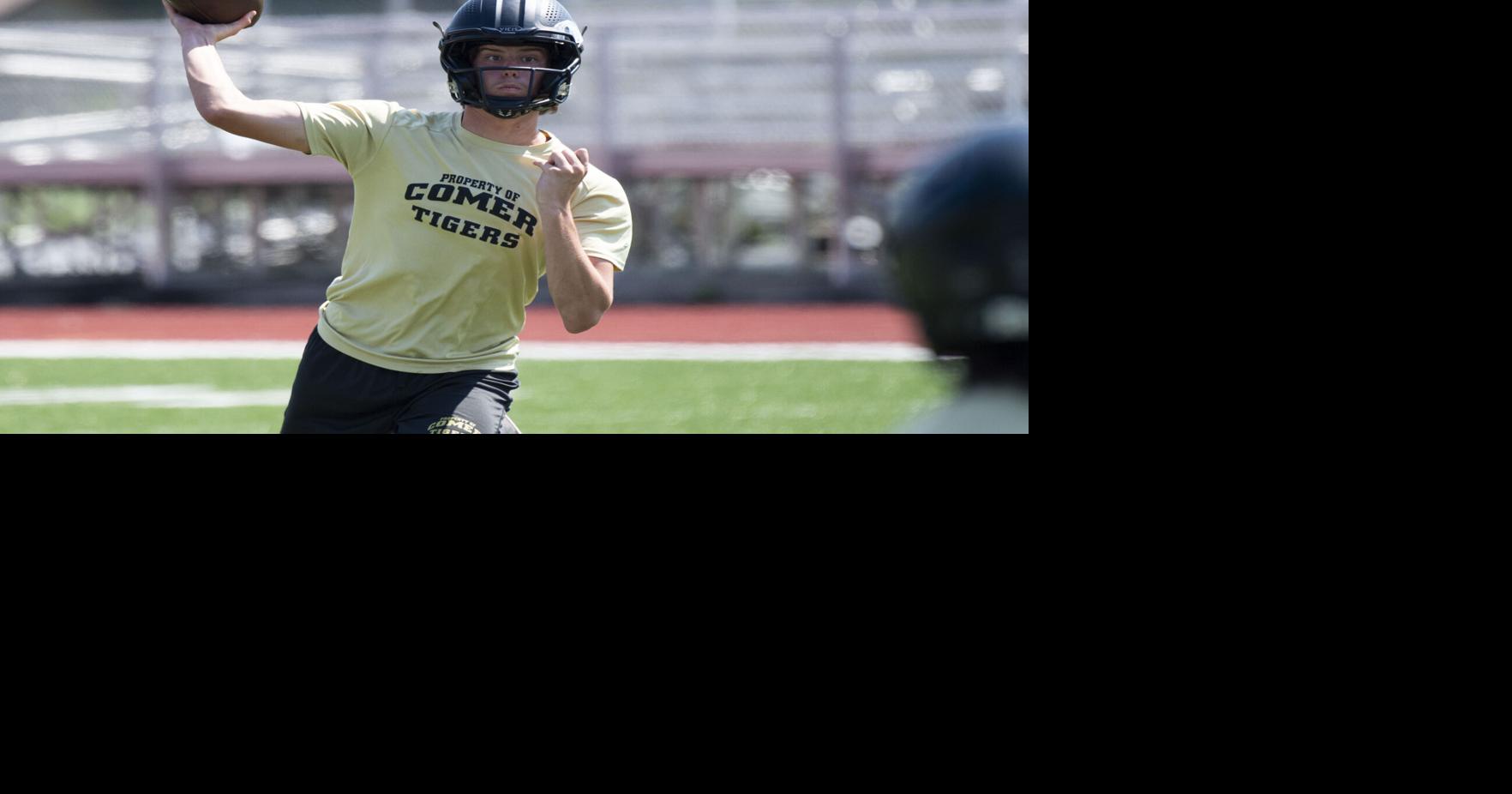 B.B. Comer moves the chains; Max Fossett passes for three TDs