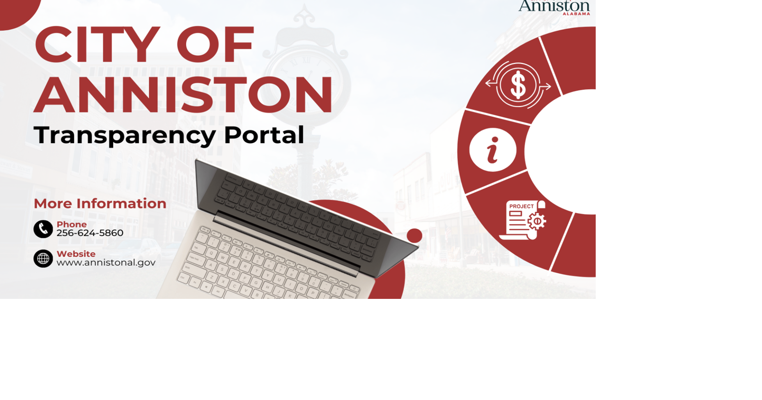 Anniston launches transparency portal to give residents closer look at city operations