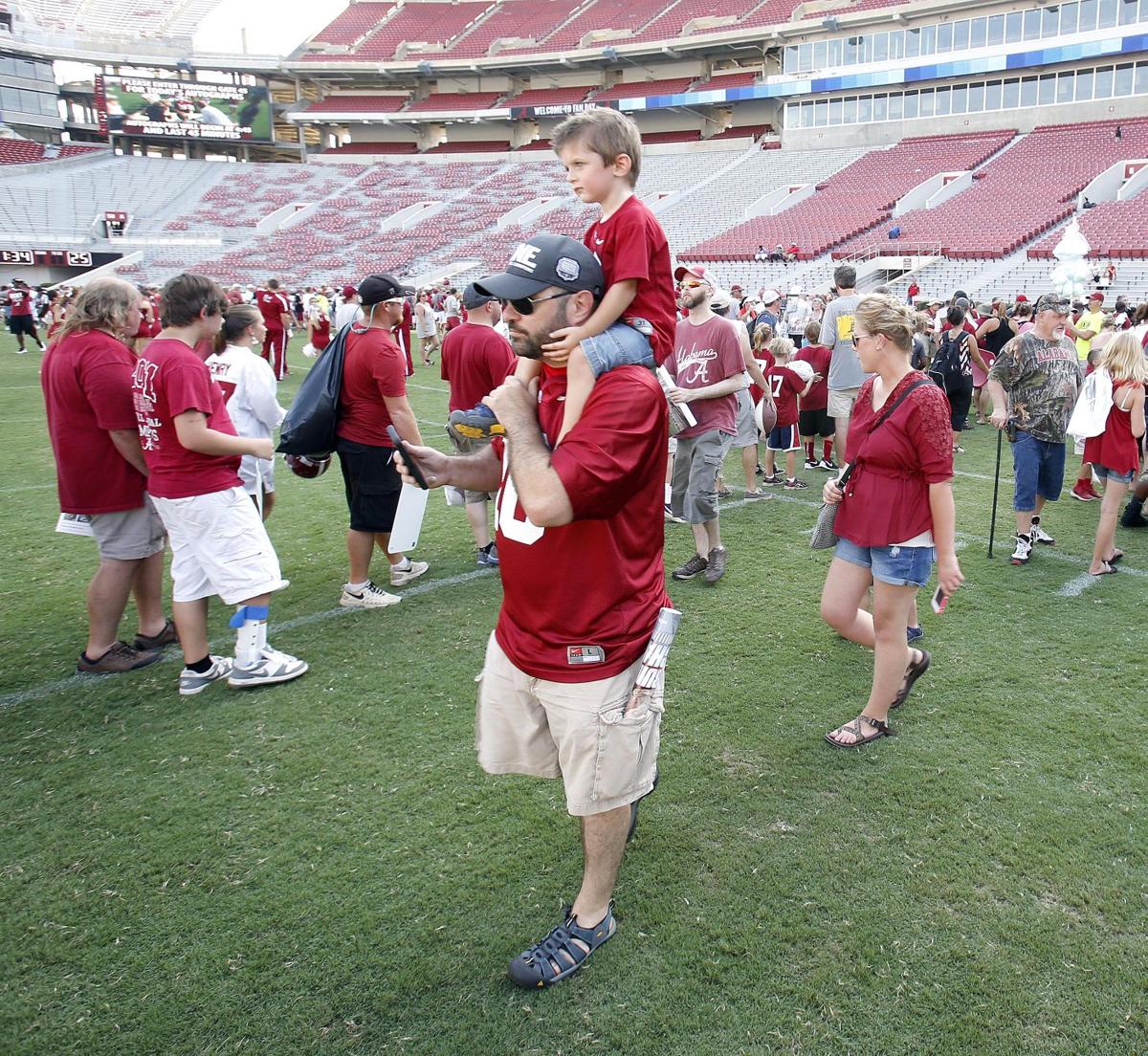 Alabama Fan Day Slideshows